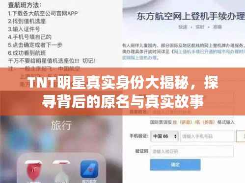 TNT明星真实身份大揭秘,探寻背后的原名与真实故事